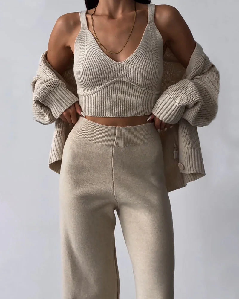 Dianne - Comfy Knitted Set