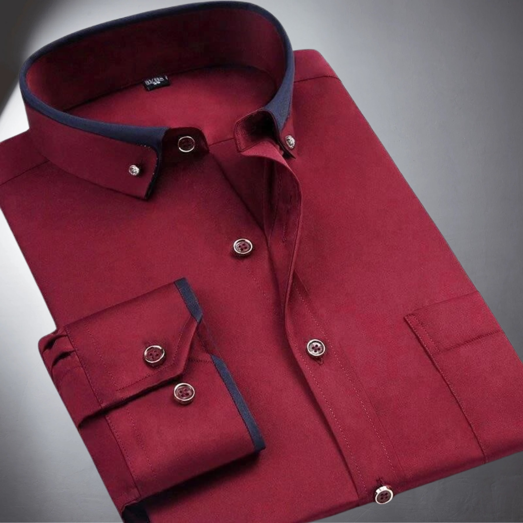 Riccardo - Contrast Collar Shirt