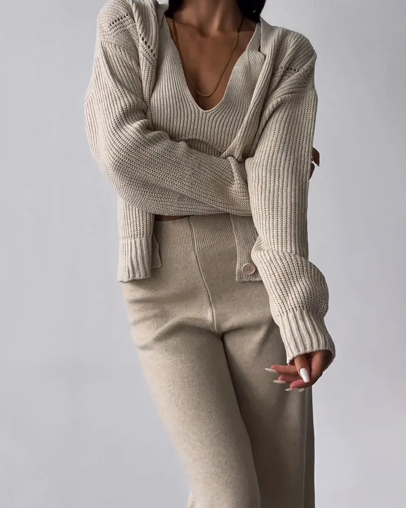 Dianne - Comfy Knitted Set