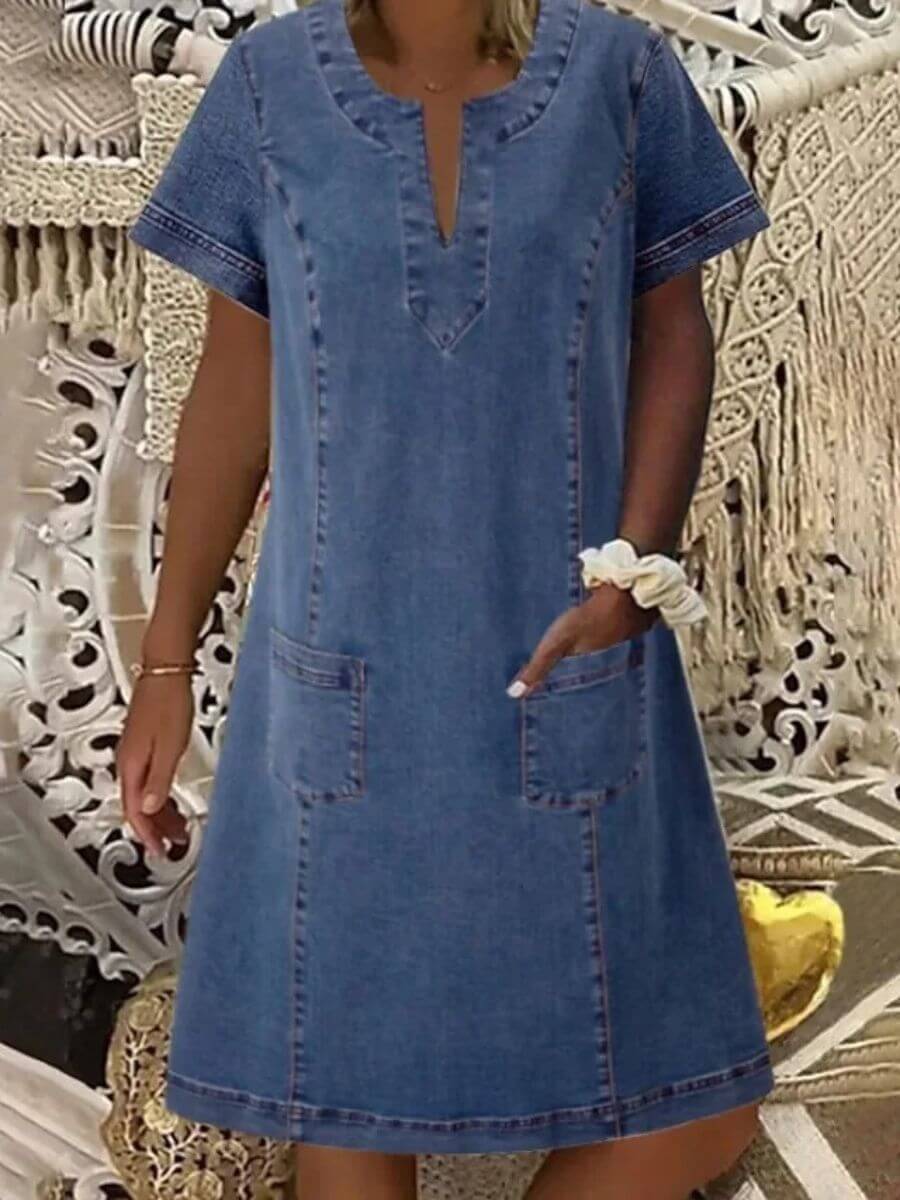 Janina – Denim Dress