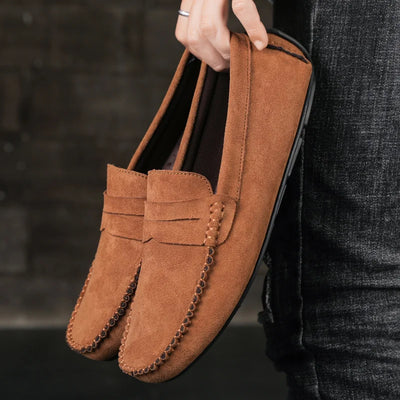 Einar - Soft Suede Loafers