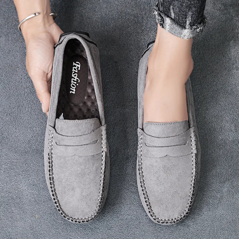 Einar - Soft Suede Loafers