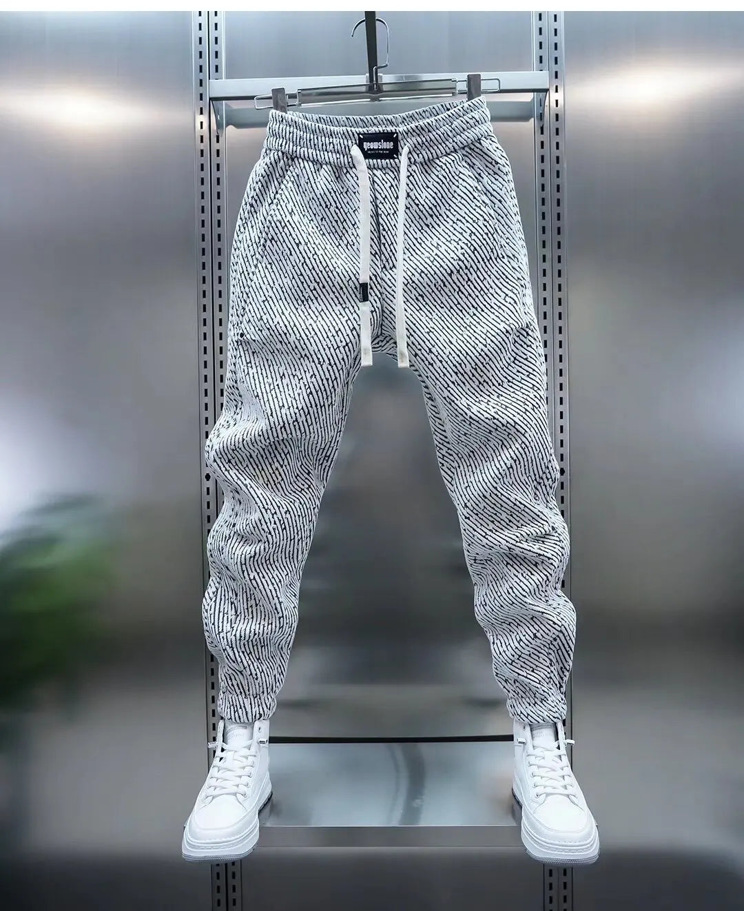 Laurent - Patterned Joggers