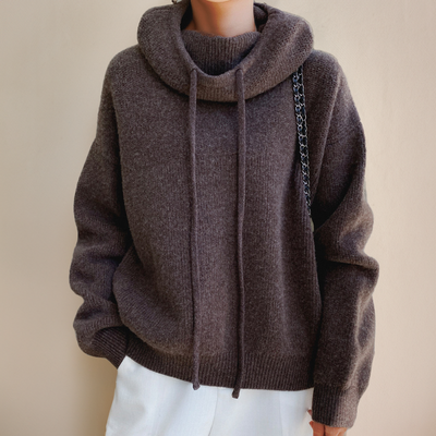 Isa - Merino wool turtleneck jumper