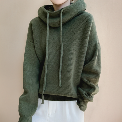 Isa - Merino wool turtleneck jumper