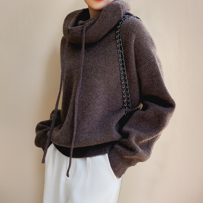 Isa - Merino wool turtleneck jumper